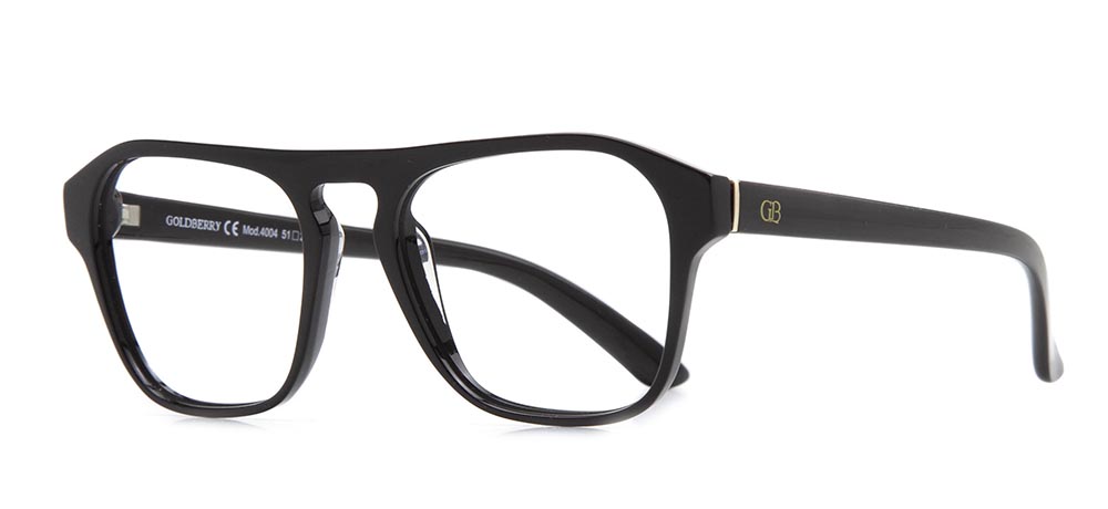 GOLDBERRY Eyeglasses Teenage Man,Woman,Unisex Geometrical Full-Rimmed Acetate Unfiltered GB 4004-C.01